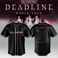 BlackPink Deadline World Tour 2026 Signature Jersey BlackPink Merch Cool Gifts For Music Lovers - Merchluma