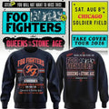 Foo Fighters X Soldier Field Take Cover Tour 2026 Sweatshirt Foo Fighters Merch Fans Gifts - Merchluma