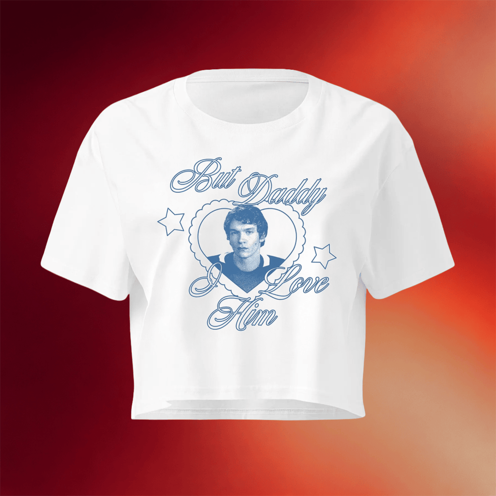 Heated Rivalry Merch Ilya But Daddy I Love Him Cropped T-Shirt Presents For Hockey Fans - Merchluma