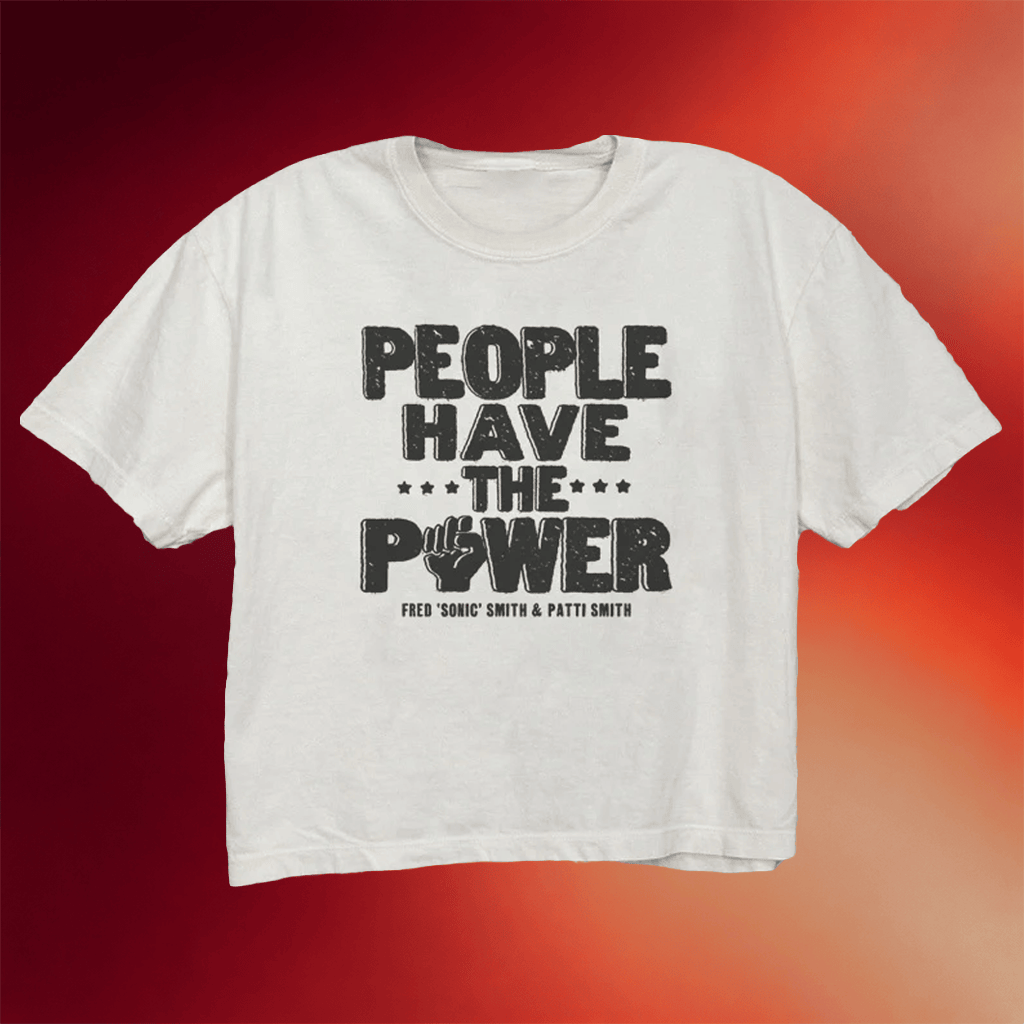 Kin Ship Goods Merch People Have The Power Cropped T-Shirt Gift Ideas For Sister - Merchluma