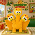 Keroppi McDonald's King Ghidorah Collaboration Plush Pillow Sanrio Kaiju Stuffed Cute Collector - Merchluma