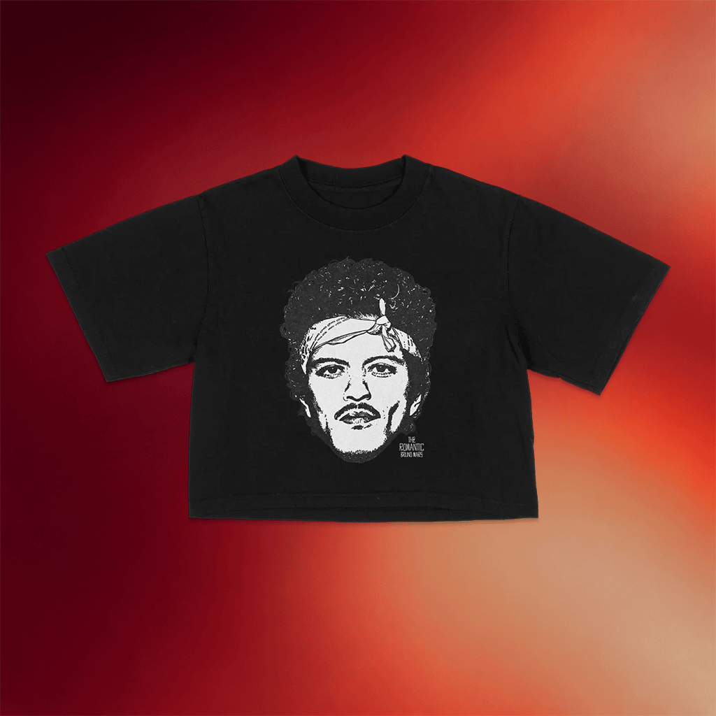 Bruno Mars Merch The Romantic Art Cropped Shirt Gifts For Music Enthusiasts - Merchluma