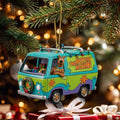 Scooby-doo 57th Anniversary The Mystery Machine Ornament Scooby-doo Merch Christmas Tree Decor - Merchluma