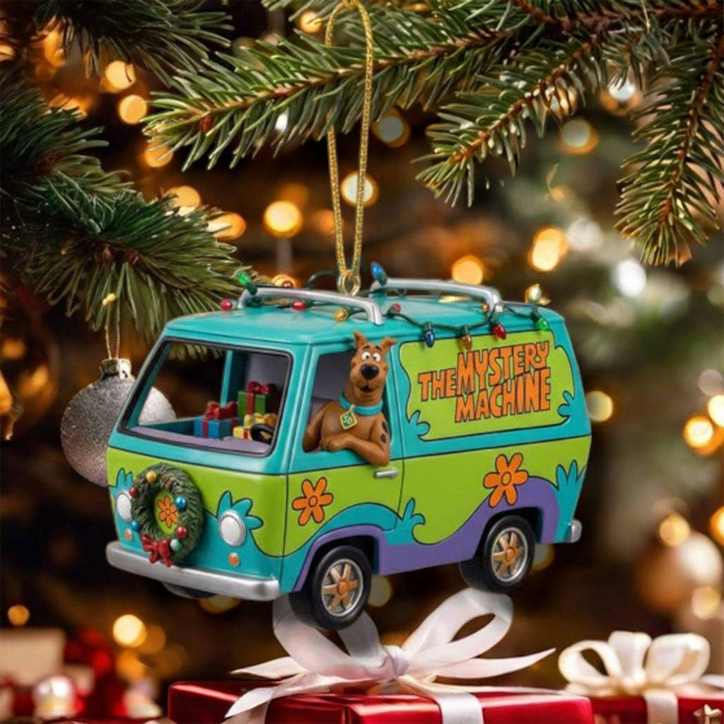 Scooby-doo 57th Anniversary The Mystery Machine Ornament Scooby-doo Merch Christmas Tree Decor - Merchluma