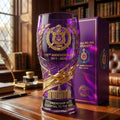Omega Psi Phi 115th Anniversary Purple Beer Glass Omega Psi Phi Merch Gifts For Son - Merchluma