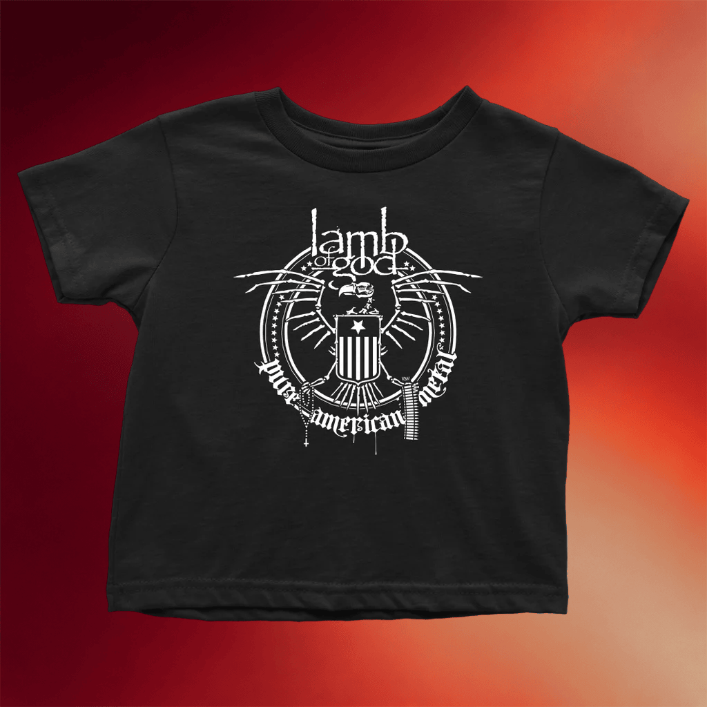 Lamb Of God Merch Skeleton Eagle Cropped T-Shirt Gifts For Girlfriend - Merchluma