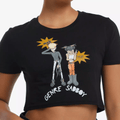 Machine Gun Kelly Merch MGK X Trippie Redd Genre Sadboy Anime Duo Girls Cropped T-Shirt Gifts - Merchluma