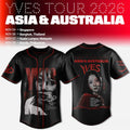LOONA Yves Tour 2026 Album Asia And Australia Baseball Jersey Yves Merch Music Apparel - Merchluma