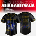 LOONA Yves Tour 2026 Album Asia And Australia Baseball Jersey Yves Merch Music Fan Gear - Merchluma