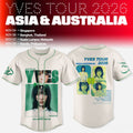 LOONA Yves Tour 2026 Album Asia And Australia Baseball Jersey Yves Merch Music Lovers Gifts - Merchluma