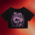 Murder Drones Merch Murder Drones Uzi Foil Girls Cropped T-Shirt Best Gifts For Sister - Merchluma