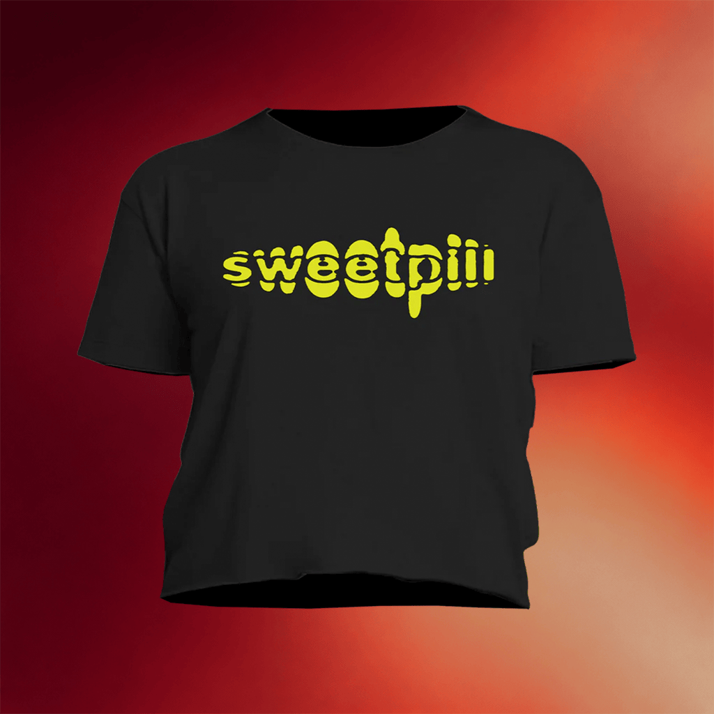 Sweet Pill Merch 2026 Logo Cropped T-Shirt Sweet Pill Shirt Gifts For Music Enthusiasts - Merchluma