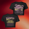 DWP Merch 2026 Striped Sunset Cropped T-Shirt Welcome To Rockville Shirt Gifts For Her - Merchluma