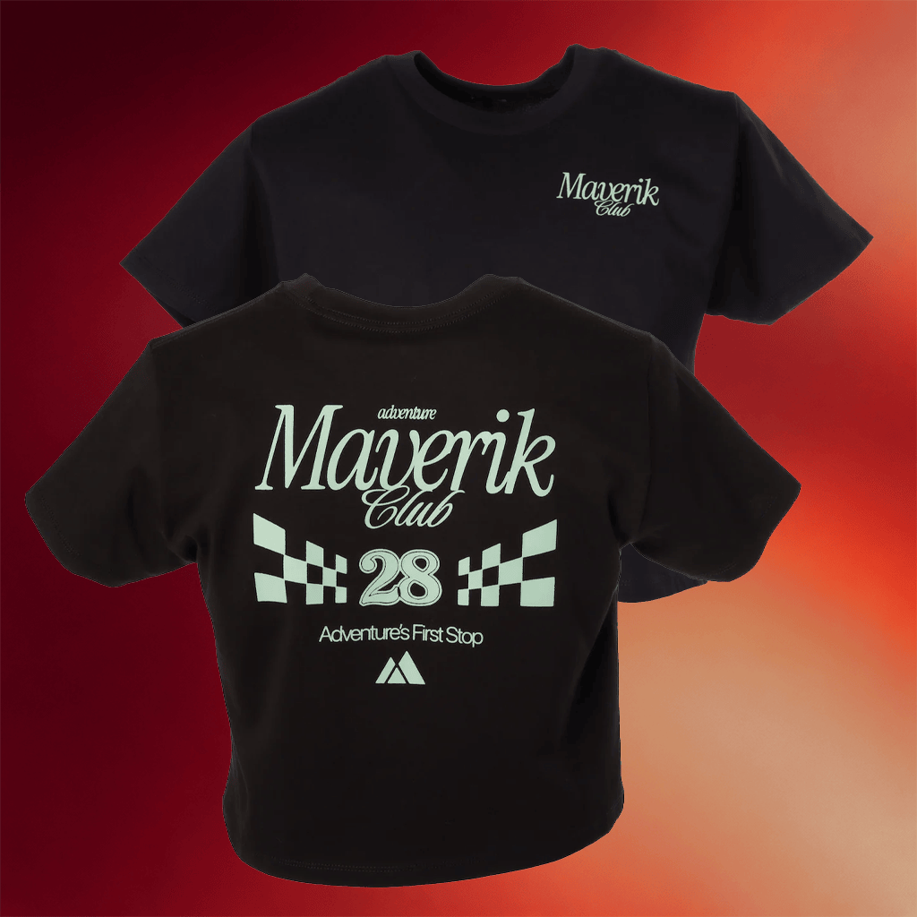 Maverik Merch Maverik Club Cropped T-Shirt Birthday Gift For Girlfriend - Merchluma