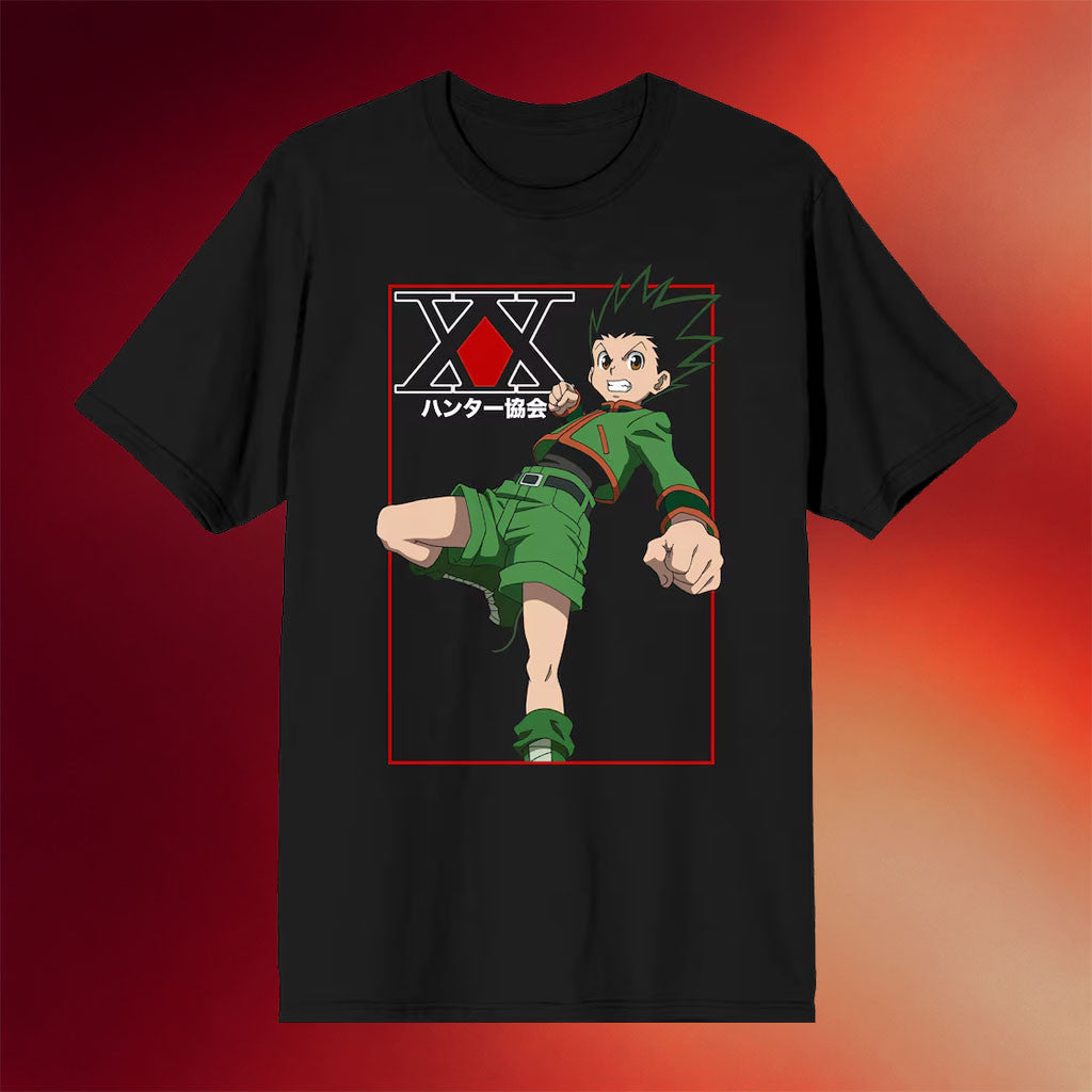 Hunter X Hunter Merch 2026 Hunter X Hunter Gon Freecss T-Shirt Black Gift For Anime Lovers - Merchluma