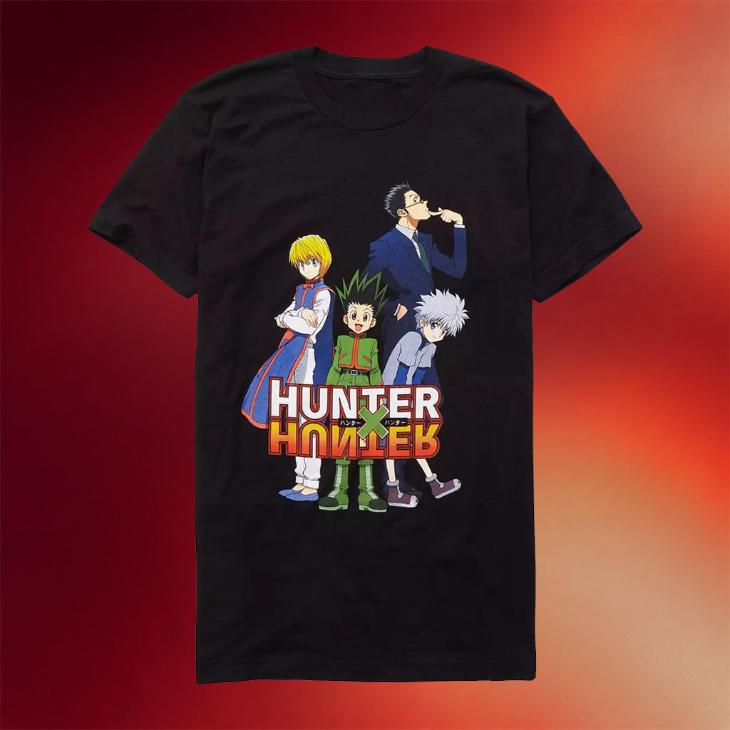 Hunter X Hunter Merch 2026 Hunter X Hunter Group Pose T-Shirt Best Gifts For Anime Fans - Merchluma