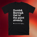 Stuff You Should Know Merch 2026 Dumb And Boring T-Shirt Black Gift For Podcast Fans - Merchluma