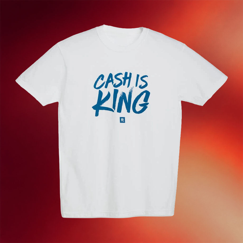 The Ramsey Show Merch 2026 Cash Is King T-Shirt Investing Podcast Tee Gift Ideas For Him - Merchluma