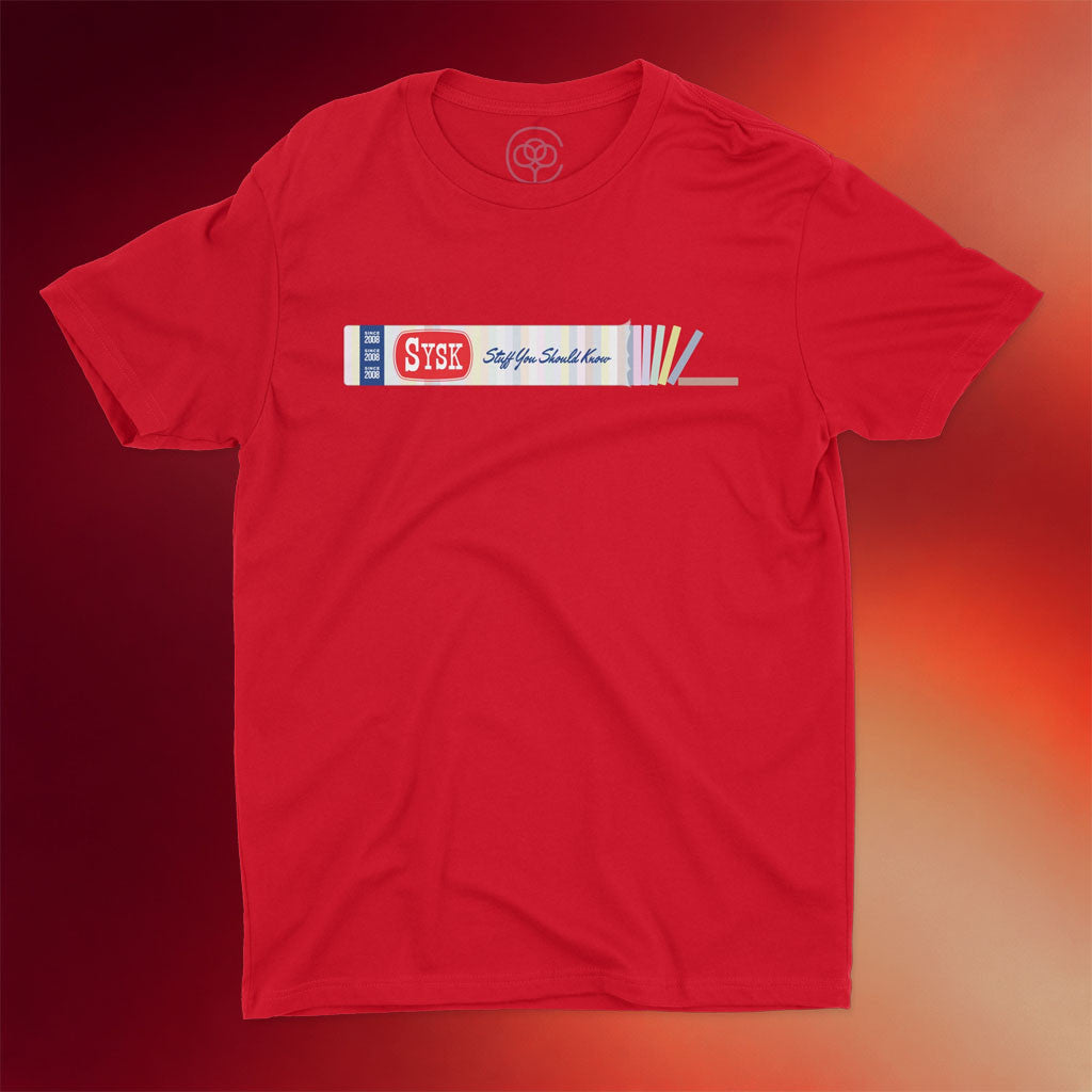 Stuff You Should Know Merch 2026 Necco T-Shirt SYSK Shirt Present For Podcast Fans - Merchluma