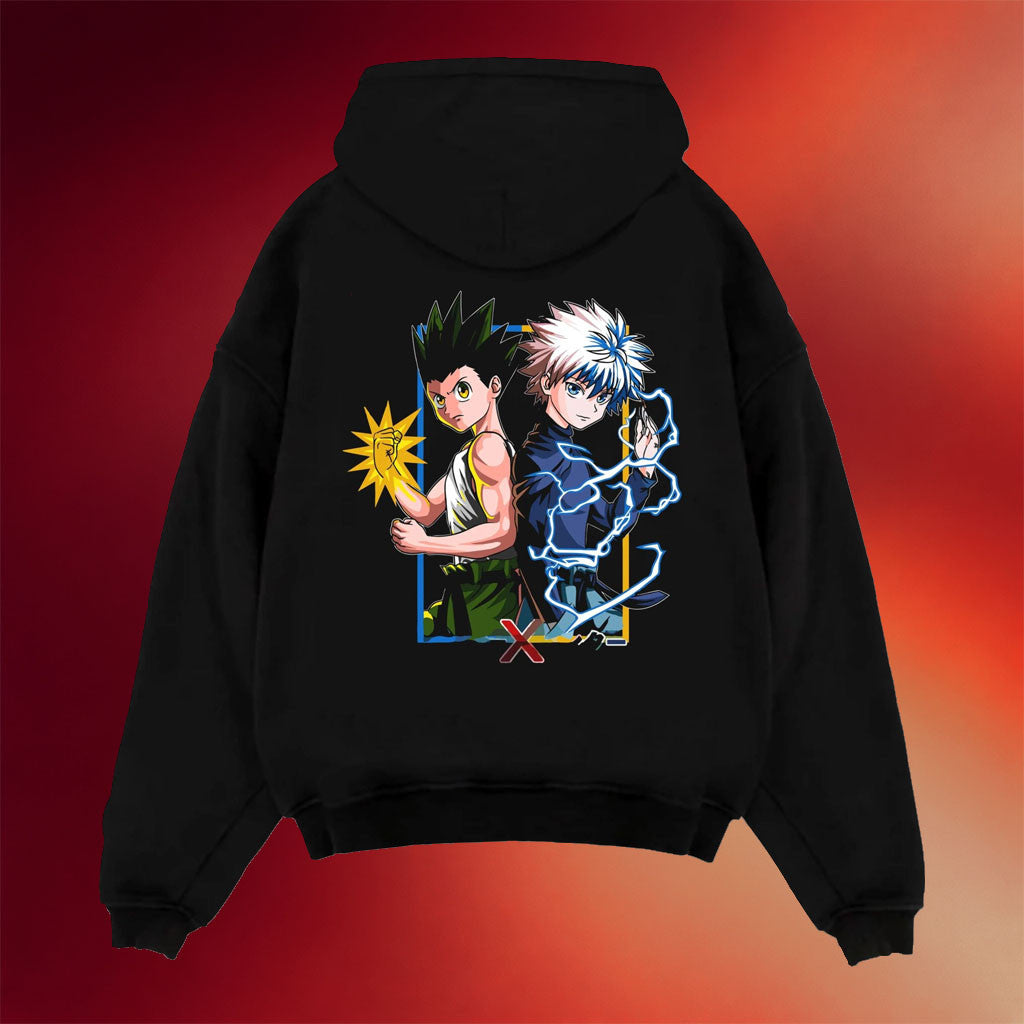 Hunter X Hunter Merch 2026 Heroic Stance Battle Clash Hoodie Hunter X Hunter Hoodie Best Gifts - Merchluma