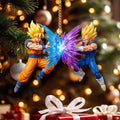 Dragon Ball Battles 1986-2026 40th Anniversary Christmas Ornament Dragon Ball Merch Xmas Decor - Merchluma
