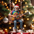 Jerry Garcia Swing Christmas Ornament Grateful Dead Music Holiday Ornaments Xmas Decor - Merchluma