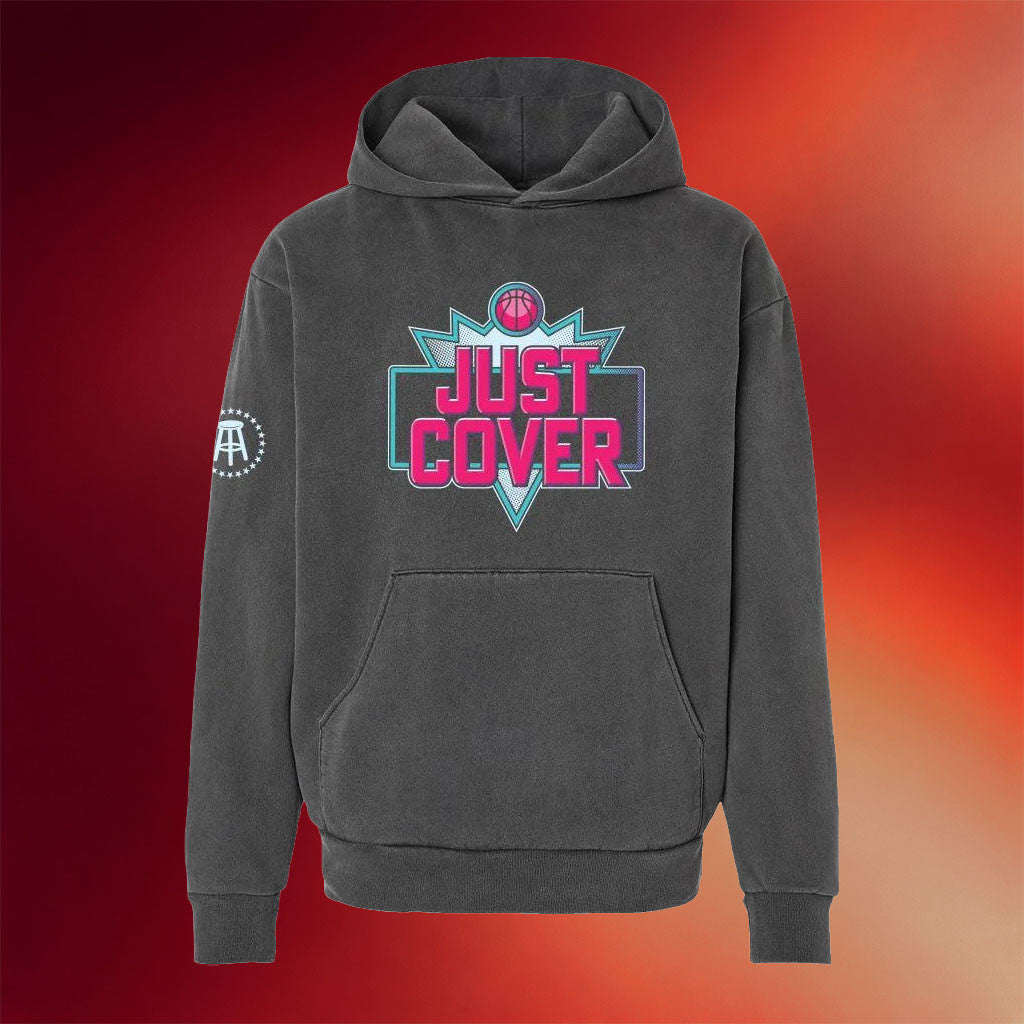 Pardon My Take Merch 2026 Just Cover III Hoodie Best Gifts For Podcast Lovers - Merchluma