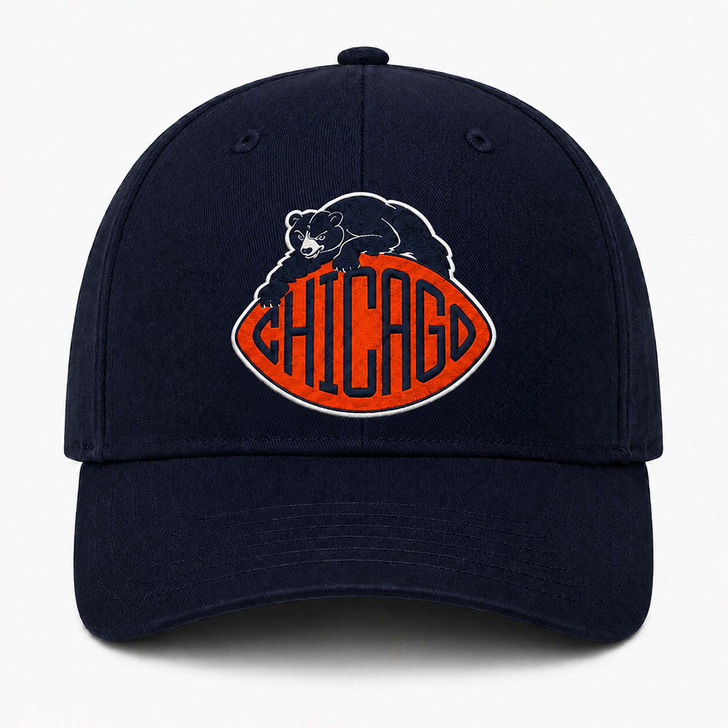 Chicago Bears 2026 Hat Embroidered Game Day Cap Bears Merch Gift For Football Fans - Merchluma