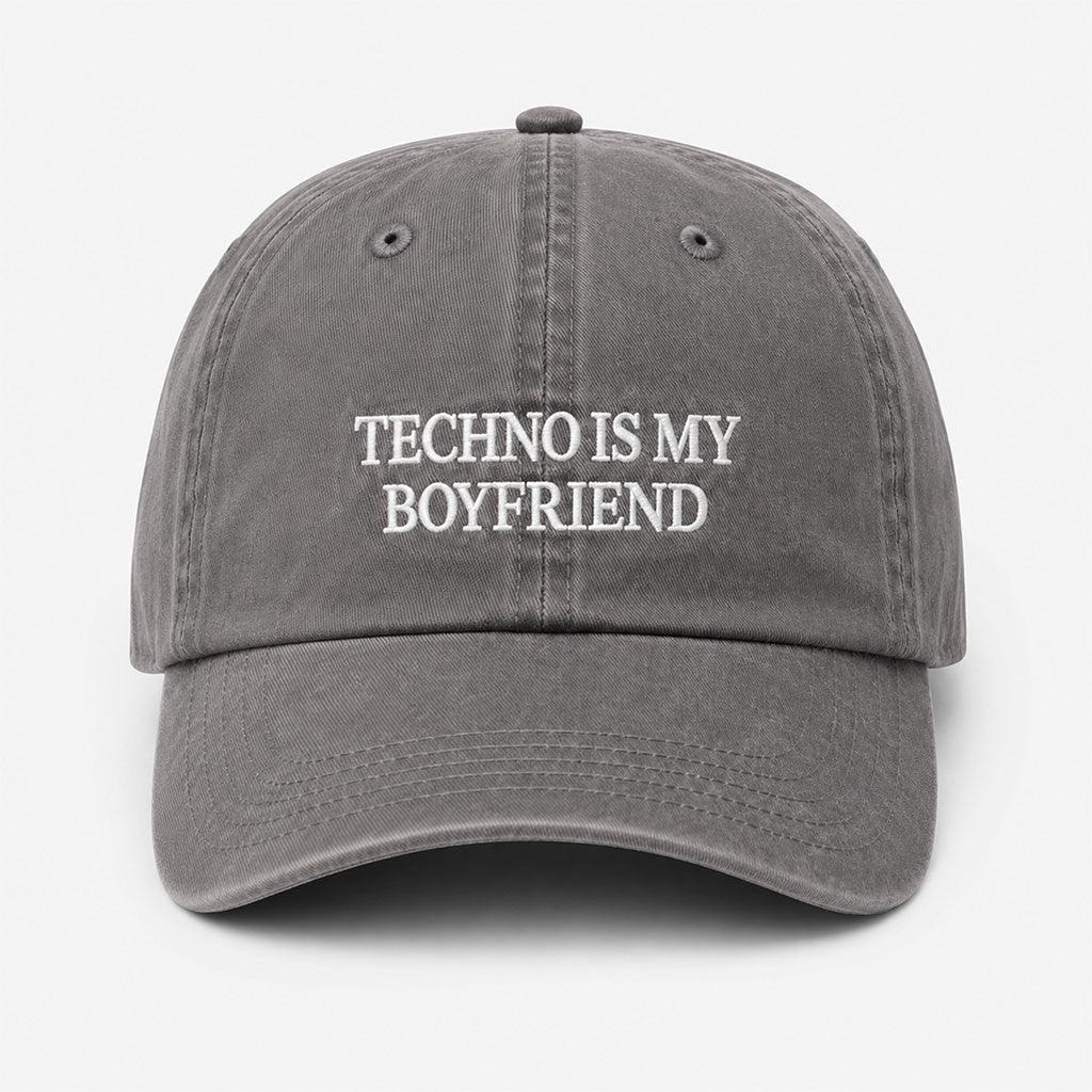 Harry Styles Techno Is My Boyfriend 2026 Hat Embroidered Harry Styles Merch Gift For Fans - Merchluma