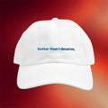 The Ramsey Show Merch 2026 Better Than I Deserve Embroidered Hat White Gift For Friends - Merchluma