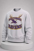 Baltimore Ravens Maleficent's Raven Sweatshirt Ravens Disney Collab Merch Football Fan Gifts - Merchluma