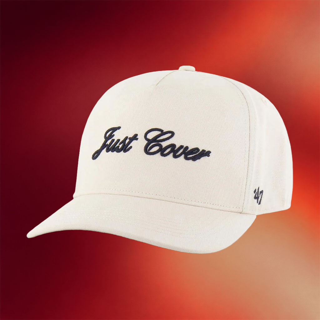 Pardon My Take Merch 2026 Just Cover Script '47 Embroidered Hat Gift For Sports Fans - Merchluma