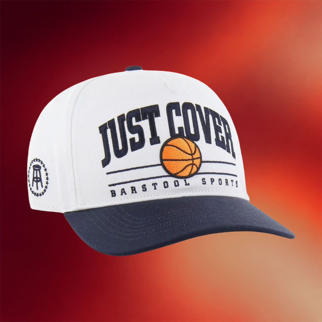 Pardon My Take Merch 2026 Just Cover Roscoe '47 Embroidered Hat Barstool Sports Merchandise - Merchluma