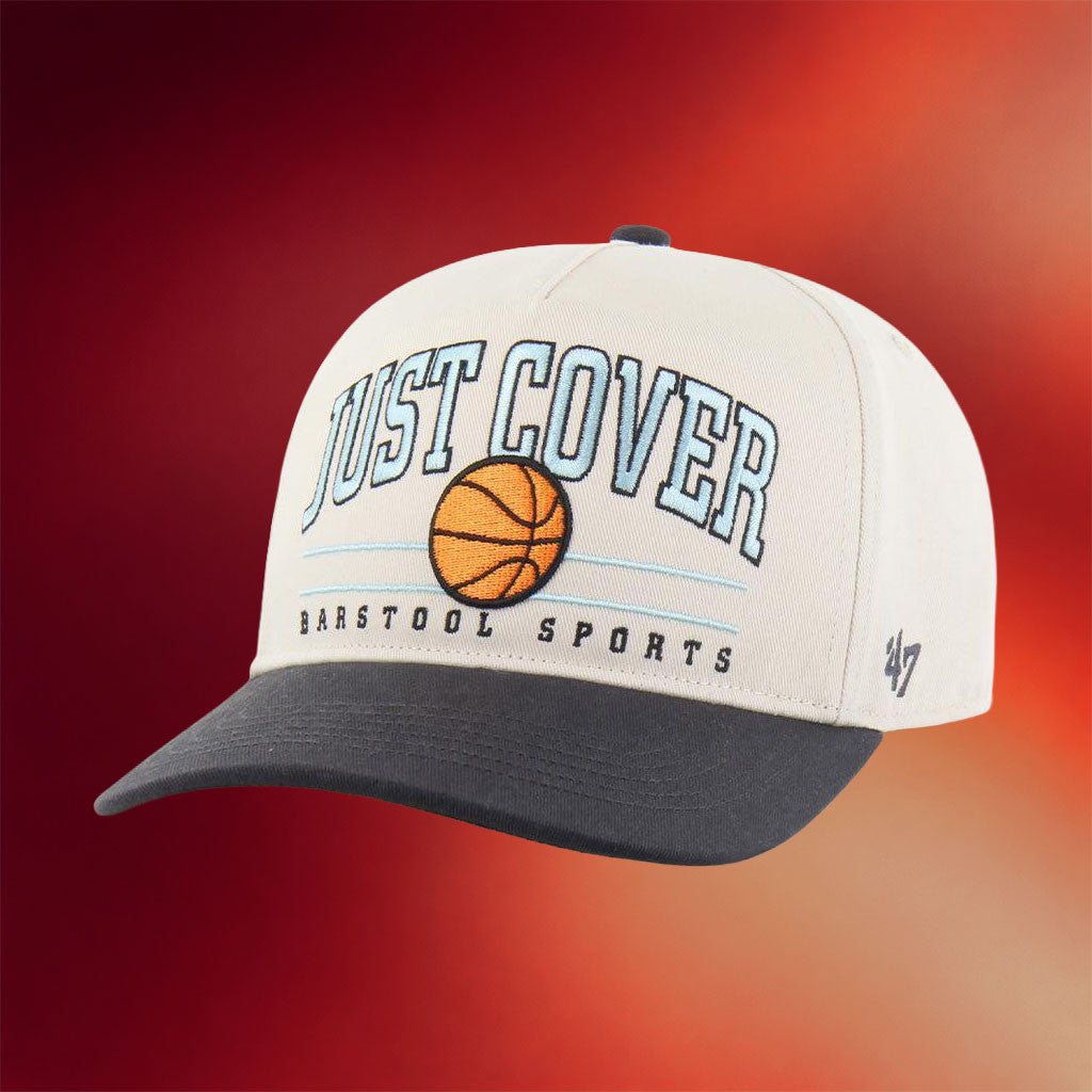 Pardon My Take Merch 2026 Just Cover Roscoe '47 Hat Embroidered Barstool Sports Merch Fan Gifts - Merchluma