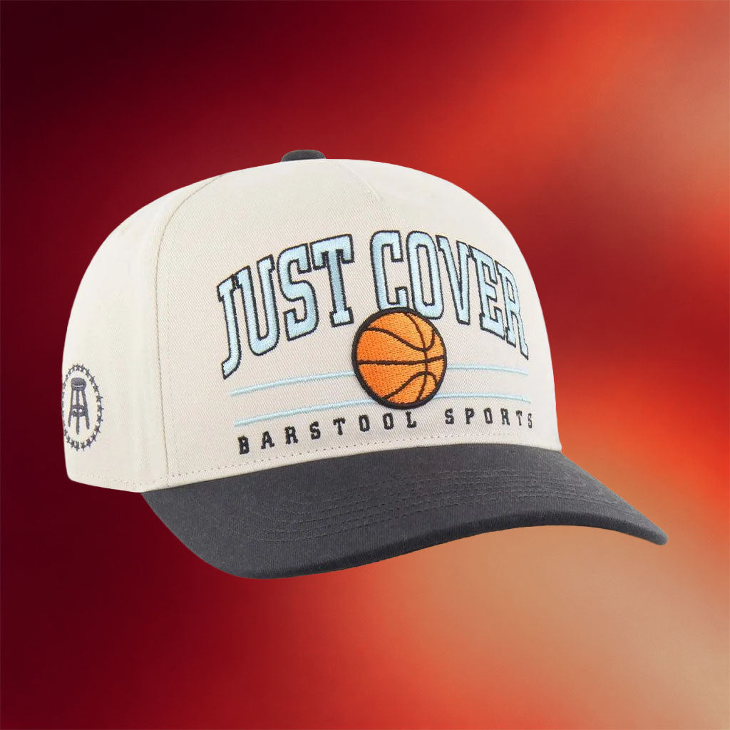 Pardon My Take Merch 2026 Just Cover Roscoe '47 Hat Embroidered Barstool Sports Merch Fan Gifts - Merchluma