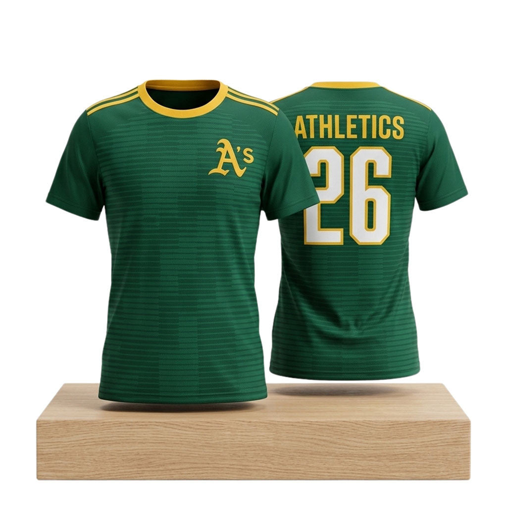 Athletics Merch 2026 A's Jersey Game Day Clothing Gifts For Baseball Lovers - Merchluma