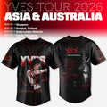 LOONA Yves Tour 2026 Album Asia And Australia Baseball Jersey Yves Merch Gifts For Fans - Merchluma