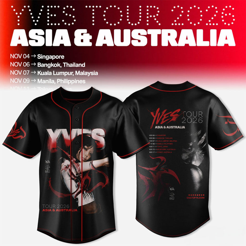 LOONA Yves Tour 2026 Album Asia And Australia Baseball Jersey Yves Merch Gifts For Fans - Merchluma