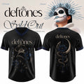 Deftones Merch 2026 Seventh Annual Dia De Los Deftones Celestial Gothic V-Neck Jersey Fan Gifts - Merchluma