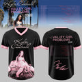 Kylie Cantrall Merch Valley Girl Problems 2026 Tour Bedazzled Logo V-Neck Jersey Gifts For Her - Merchluma