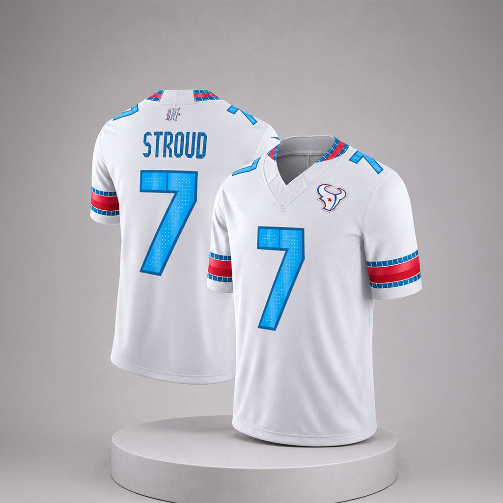 CJ Stroud Jersey Shirt Houston Texans Merch 2026 Texans Rivalries Jersey Football Fan Gifts - Merchluma