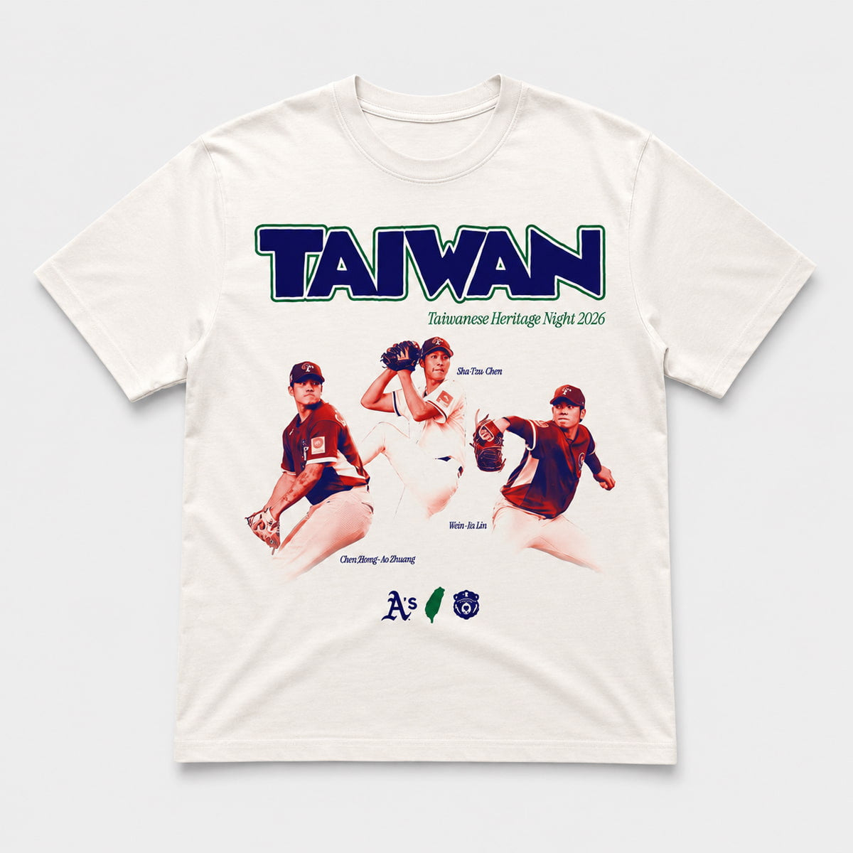 2026 Athletics Taiwanese Heritage Night Shirt Athletics Merch Gift For Baseball Lovers - Merchluma