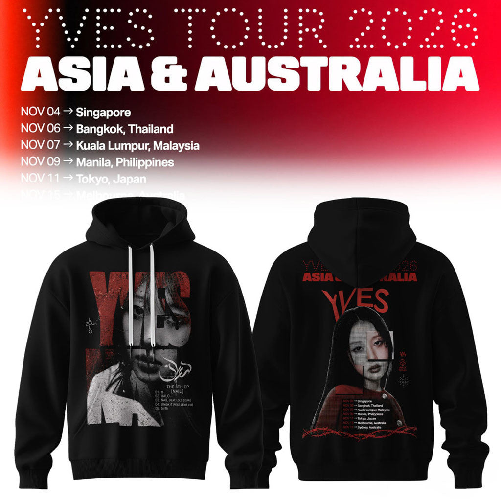 Yves Merch LOONA Yves Tour 2026 Asia And Australia Hoodie Gifts For Friends - Merchluma
