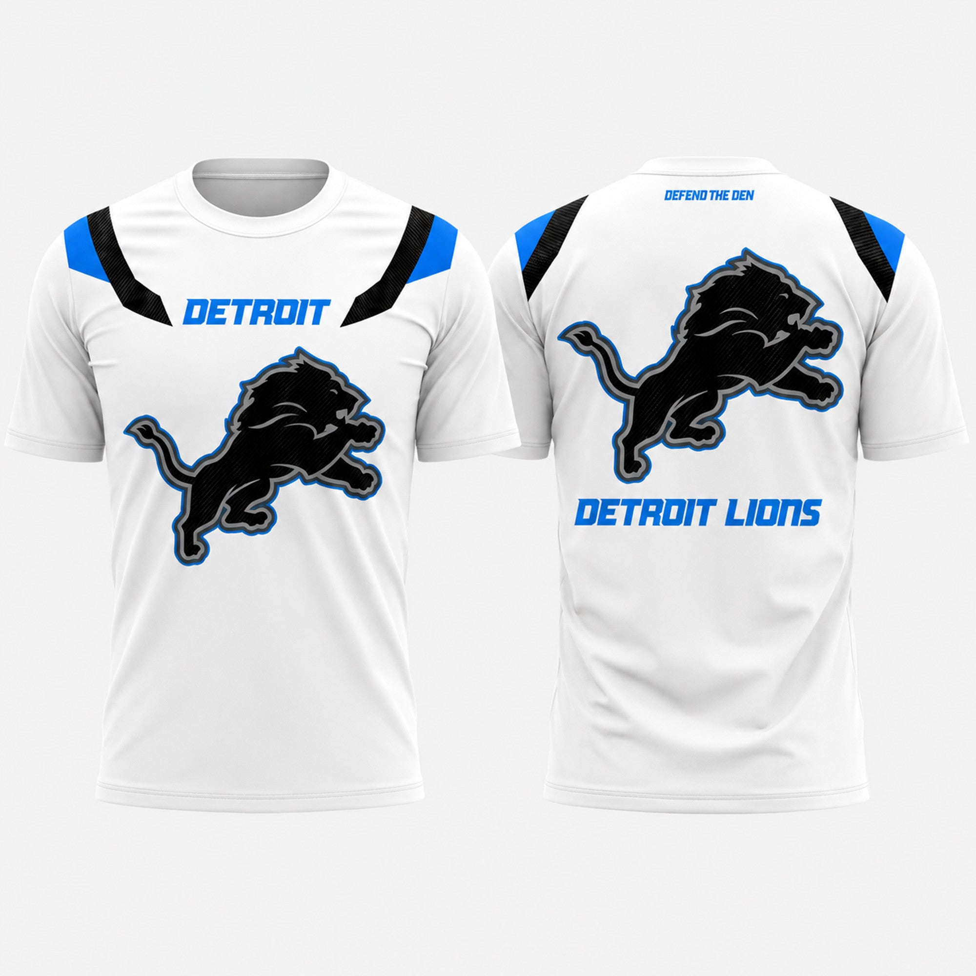 2026 Detroit Lions Rivalries Shirt Defend The Den T-Shirt Detroit Lions Merch Football Fan Gift - Merchluma
