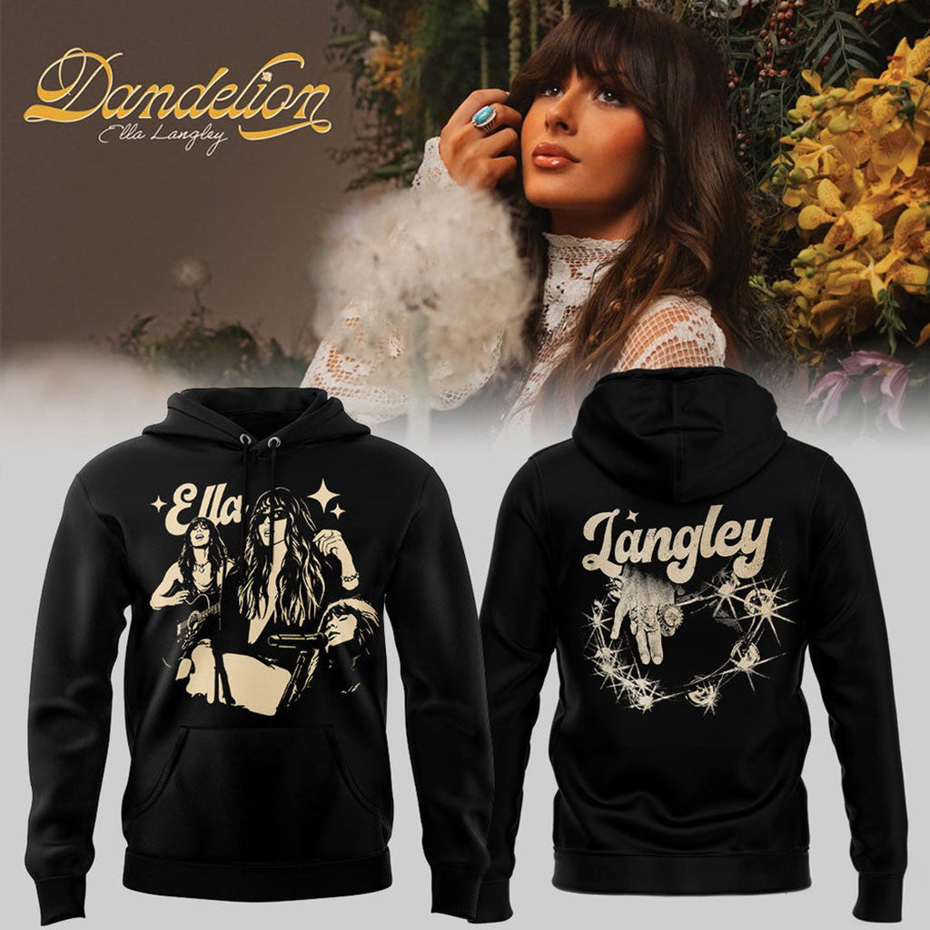 Ella Langley Dandelion Tour Hoodie Ella Langley Merch Gifts For Music Enthusiasts - Merchluma