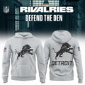 Detroit Lions Defend The Den 2026 Rivalries Graphic Hoodie Lions Merch Football Fan Gift Ideas - Merchluma