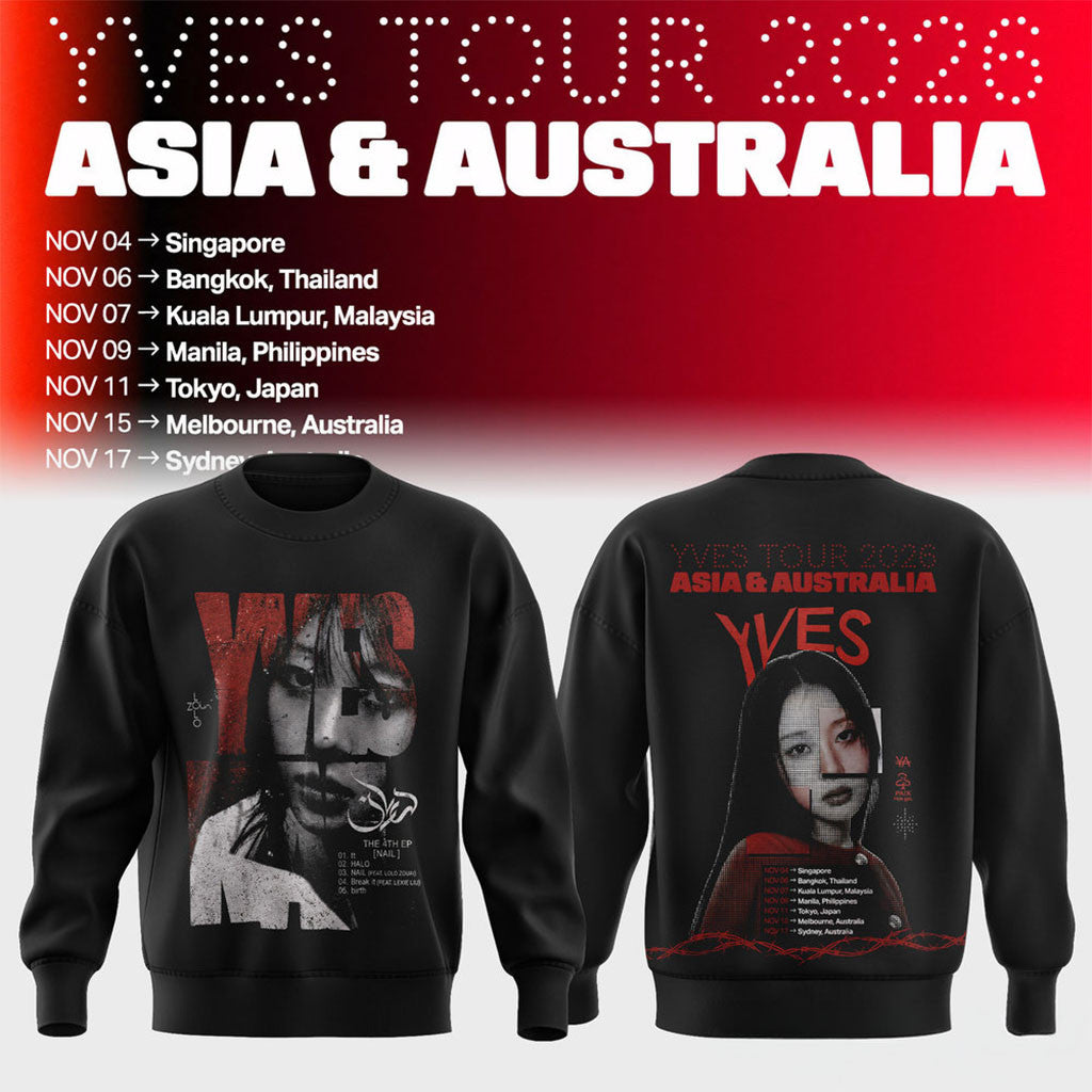 Yves Merch LOONA Yves Tour 2026 Album Asia And Australia Sweatshirt Presents For Music Lovers - Merchluma