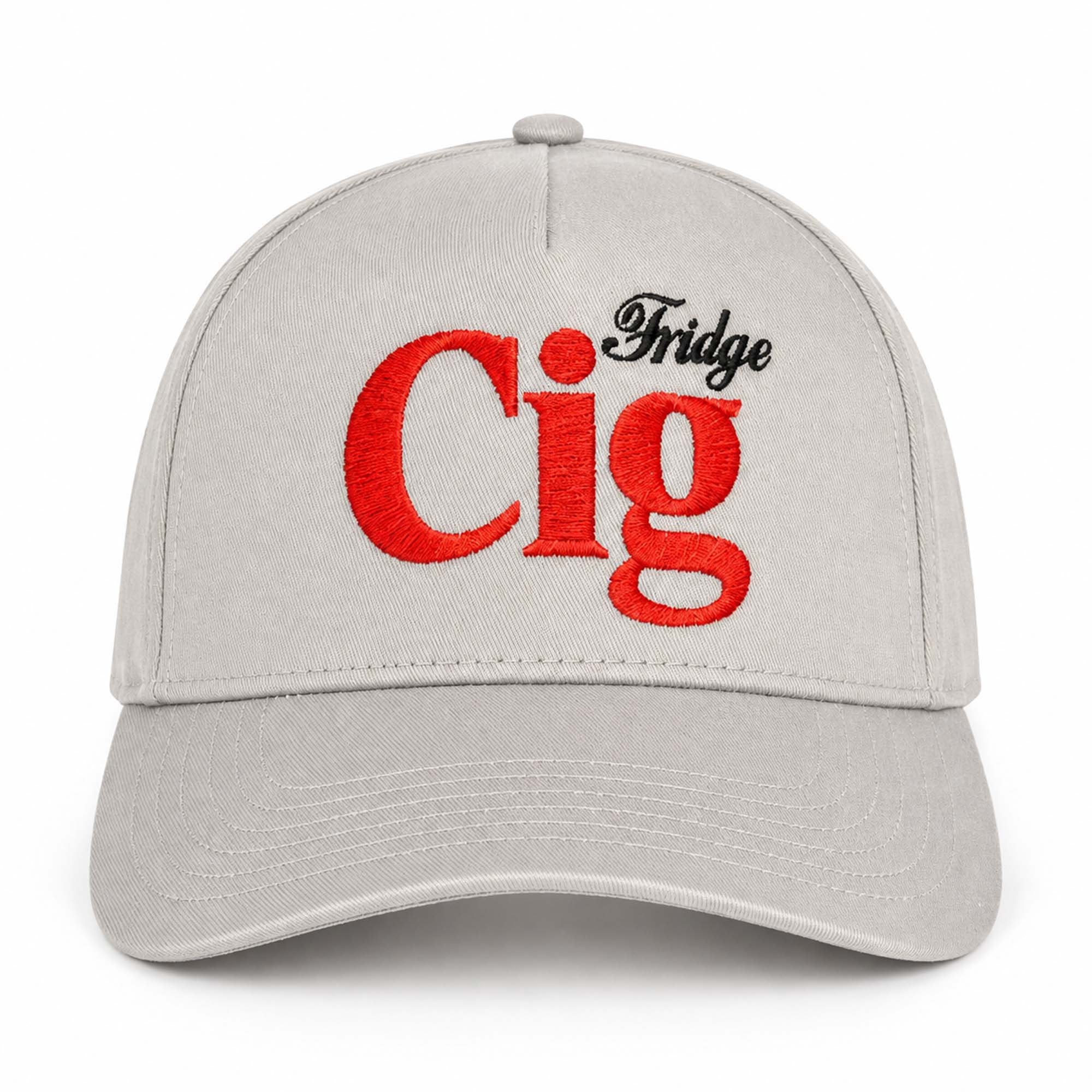 Fridge Cig Hat Embroidered Funny Smoker Cap Unique Gift For Brothers - Merchluma