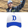 Ryan Gosling Vintage Disneyland Blue D Logo Baseball Cap Embroidered Ryan Gosling Merch - Merchluma