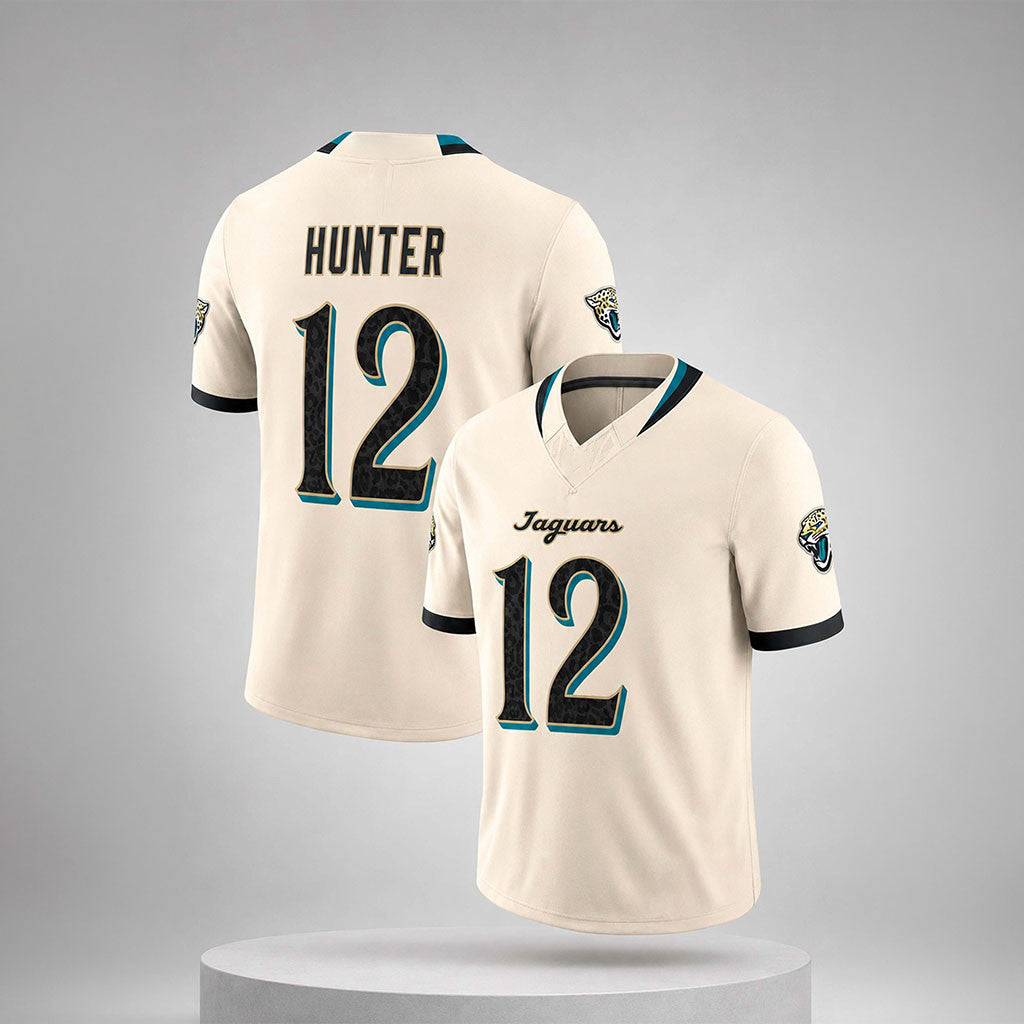 Travis Hunter Jacksonville Jaguars Rivalries Jersey Hunter #12 Jersey Jaguars Merch Fan Gifts - Merchluma